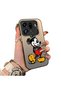 Oppo Find X9 Pro 5g Compatible Silicone Edge Hard Back Case Mickey Patterned Couple Phone Case