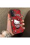 Oppo A54 4g Compatible Silicone Edge Hard Back Case Kitty Patterned Couple Phone Case - 3