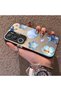 Vivo Y19S Compatible Silicone Edge Hard Back Case Nautical Star Patterned Phone Case - 2