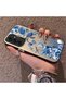 Samsung Galaxy A16 4G/5G Compatible Blue Turtle, Shell and Coral Pattern Cover, Shock-Absorbing Structure - 2