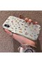 iPhone XS Max Compatible Simple and Stylish Tiny Floral Pattern Phone Case, Shock Protection - 2