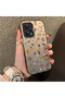 Redmi Note 12 Pro 5g Compatible Simple and Stylish Small Floral Pattern Phone Case, Shockproof