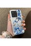 Mi 15 5g Compatible Blue Turtle, Shell and Coral Pattern Cover, Shock-Absorbing Structure