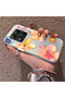 Poco X7 Compatible Watercolor Tropical Flower and Sun Pattern Phone Case, Shock Protection - 2