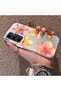 Samsung Galaxy S24 Fe Compatible Watercolor Tropical Flower and Sun Pattern Phone Case, Shock Protection - 2