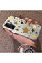 Samsung Galaxy A55 Compatible Retro Coffee Tone Star Sticker Printed Case, Aesthetic Design - 2