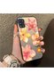 Samsung Galaxy A31 Compatible Watercolor Tropical Flower and Sun Pattern Phone Case, Shock Protection