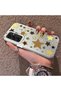 Samsung Galaxy A16 4G/5G Compatible Retro Coffee Tone Star Sticker Printed Case, Aesthetic Design - 2