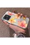 Realme C63 4G/C61 Compatible Watercolor Tropical Flower and Sun Pattern Phone Case, Shock Protection - 2
