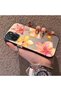 Poco M5S Compatible Watercolor Tropical Flower and Sun Pattern Phone Case, Shock Protection - 2