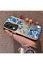 Vivo Y19S Gt Compatible Blue Turtle, Shell and Coral Pattern Cover, Shock-Absorbing Structure - 2
