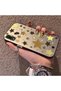 Samsung Galaxy A30/A20 Compatible Retro Coffee Tone Star Sticker Printed Case, Aesthetic Design - 2