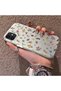 iPhone 12 Mini Compatible Simple and Stylish Small Floral Pattern Phone Case, Shock Protection - 2