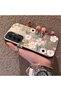Samsung Galaxy A35 Compatible Pink Spring Flower and Green Leaf Pattern Phone Case, Shock Protection - 2