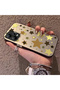 Redmi Note 12 5g Compatible Retro Coffee Tone Star Sticker Printed Case, Aesthetic Design - 2