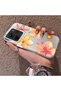 Redmi Note 14 4g Compatible Watercolor Tropical Flower and Sun Pattern Phone Case, Shock Protection - 2