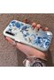 Samsung Galaxy A50/A50S/A30S Compatible Blue Turtle, Shell and Coral Pattern Cover, Shock-Absorbing Structure - 2