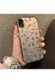iPhone Xr Compatible Simple and Stylish Tiny Floral Pattern Phone Case, Shock Protection