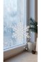 Snowflake Christmas Tree Ornament Set - White Pine Tree Decoration - 2