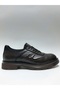 Genuine Leather Lightweight Elastic Lace-Up Heel-Cushioned Brown Men's Shoes
