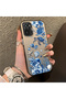 Redmi Note 10 4G/Note 10S Compatible Blue Turtle, Shell and Coral Pattern Cover, Shock-Absorbing Structure