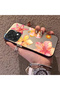 Oppo F31 Compatible Watercolor Tropical Flower and Sun Pattern Phone Case, Shock Protection - 2