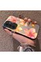 Samsung Galaxy S25 Fe Compatible Watercolor Tropical Flower and Sun Pattern Phone Case, Shock Protection - 2