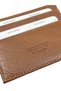 Genuine Leather Tan Card Holder and Minimal Wallet - Leather Card Holder Models - 3