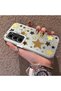 Infinix Hot 60 Pro Compatible Retro Coffee Tone Star Sticker Printed Case, Aesthetic Design - 2