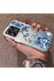 Mi 14t Compatible Blue Turtle, Shell and Coral Pattern Cover, Shock-Absorbing Structure - 2