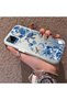 Realme C15/C25/C25S Compatible Blue Turtle, Shell and Coral Pattern Cover, Shock-Absorbing Structure - 2