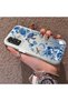 Redmi Note 11/Note 11S Compatible Blue Turtle, Shell and Coral Pattern Cover, Shock-Absorbing Structure - 2