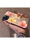 iPhone 15 Pro Max Compatible Watercolor Tropical Floral and Sun Pattern Phone Case, Shock Protection - 2