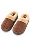 Women's Furry Suede Look Winter House Slippers - 2