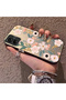 Samsung Galaxy A06 4G/5G Compatible Pink Spring Flower and Green Leaf Pattern Phone Case, Shock Protection - 2