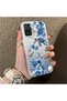 Poco M5S Compatible Blue Turtle, Shell and Coral Pattern Cover, Shock-Absorbing Structure