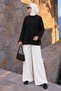 Oysho Tunic with Slits at the Ankle and Skirt Tsd260330 Black - 2