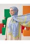 Benetton Viscose Shawl - Fiore - 1015-036 - Baby Blue