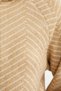 Hooded Long Pocket Knit Cardigan - Honey - 4