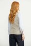 Wool Round Neck Knit Sweater - Light Beige - 5