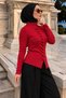 Self-Tie Knitwear Cardigan Tsd260323 Red - 4
