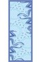 Benetton Viscose Shawl - Fiore - 1015-004 - Blue - 2
