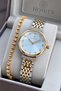Women's Wristwatch Steel Band Stone Case Gift Waterway Bracelet Gift Box.Hmtb09873982S01 - 2