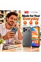 C idea C17 Pro Max Smartphone, 6.8-Inch Incell HD Display, Android 15, 6GB RAM, 64GB Storage, 5800mAh Battery, Dual SIM 4G, 5GHz Wi‑Fi, 13MP Rear & 5MP Front Camera (Grey) - 7