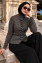 Self-Tie Knitwear Cardigan Tsd260323 Smoked - 3
