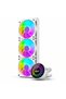 DCS360 360mm ARGB Liquid Cooler, 270TDP, 2000RPM Fans, 3200RPM Pump, Intel 17XX/AM5, White - 4