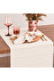Runner %100 cotton white 50 x 170 white - 2