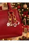 Christmas Themed New Year Keychain and Bag Charm Mixed Model with Minimal Figures, 1 Piece - 3