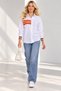 Women's Plus Size Striped Detailed Shirt