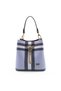 Laci Nv967 Women's Polo Blue Crossbody Bag - Silver